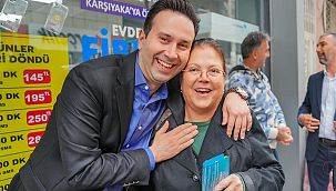 Karşıyaka Adayı İsmail Çiftçioğlu, yeni sloganını belirledi