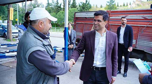 Kırkpınar, Bayraklıların sorun ve taleplerini dinliyor