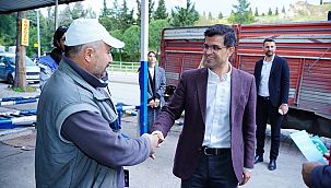 Kırkpınar, Bayraklıların sorun ve taleplerini dinliyor