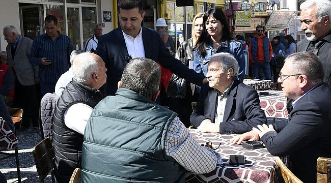 Kuşadalılar'dan Başkan Ömer Günel'e övgü dolu sözler