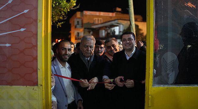 Övünç Demir, Yazıbaşı Seçim Koordinasyon Merkezi açılışını yaptı