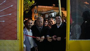 Övünç Demir, Yazıbaşı Seçim Koordinasyon Merkezi açılışını yaptı