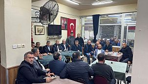 Rahmi Taştan, Sivas Güneykaya'lılar Derneğini Ziyaret etti