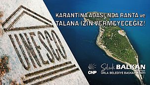 Selçuk Balkan'dan karantina adası çıkışı! 
