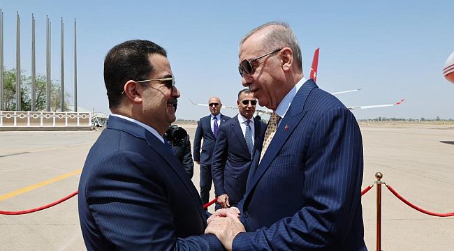 Cumhurbaşkanı Erdoğan, 13 yıl sonra Irak'ta