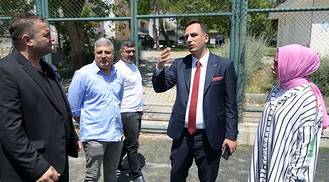 Kızılay Mahallesi'ne çözüm ve proje ziyareti