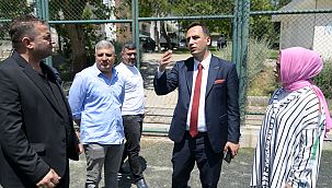 Kızılay Mahallesi'ne çözüm ve proje ziyareti