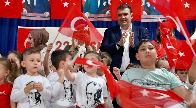 Seferihisar'da 23 Nisan coşkusu başladı