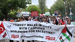 AK Parti Gençlik Kolları'ndan eş zamanlı yürüyüş 