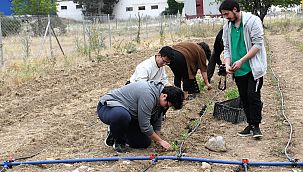 Bornova'da tarım eğitiminde seferberlik