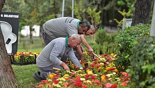 Bornova'nın parkları rengarenk olacak