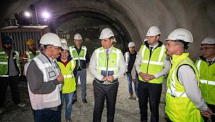 Buca-Bornova Tüneli'nde kazıların yüzde 70'i tamamlandı