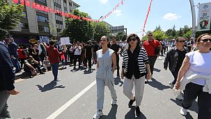 Filiz Başkan CHP örgütü ile birlikte Ankara'da