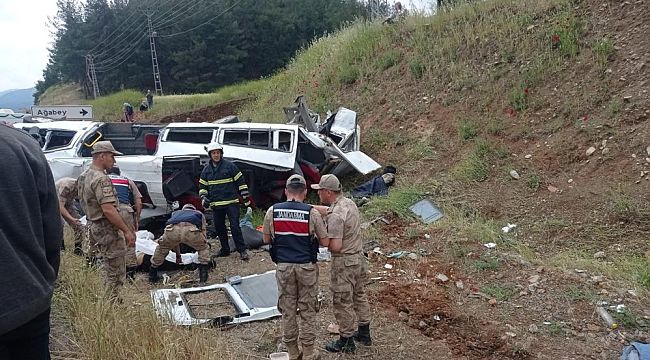 Gaziantep'te feci kaza