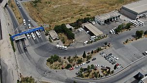 İzmir Otogarı'nda firma ve belediye arasında buzlar eridi