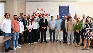 KUGİAD'tan Başkan Ömer Günel'e tebrik ziyareti