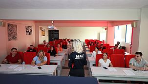 Menderes Belediyesi'nde Şüpheli Paket Eğitimi