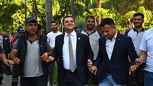 Torbalı'da 1 Mayıs coşkusu yaşandı