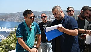 Başkan Ömer Günel Kesedağı'nı kente kazandırmak için kolları sıvadı