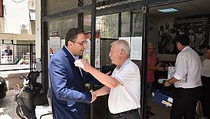 Başkan Yiğit, mahalle muhtarlarını ziyaret etti 