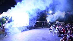 Bornova'da milli maç heyecanı