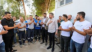 Buca Belediyesi'nde bayramlaşma