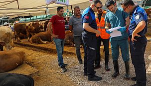 Buca'da kurban pazarlarında sıkı denetim