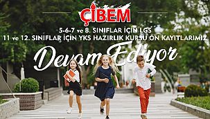 Çiğli Belediyesi'nin LGS ve YKS Kurs Kayıtları Devam Ediyor
