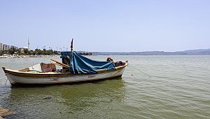 İzmir'in iki ilçesinde denizin rengi değişti, kötü koku yayıldı