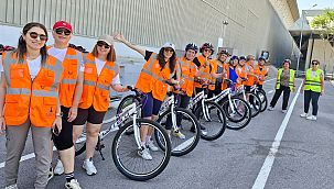 Kadınlar, özgürlüğe pedal çeviriyor