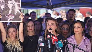 Konak'ta kadınlar şiddete ve kadın cinayetlerine 'hayır' dedi