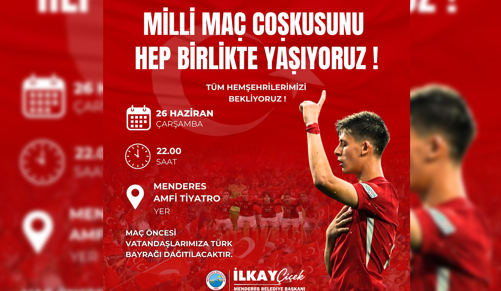 Menderes'te Bizim Çocuklar Heyecanı Yaşanacak