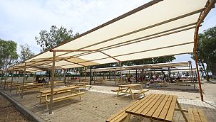 Pamucak Sahili yaza hazır