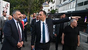 Şenol Aslanoğlu da Başkan Eşki'nin sabah mesaisine katıldı