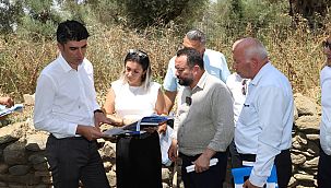 Başkan Turan, İZSU heyetiyle birlikte yatırımları yerinde inceledi