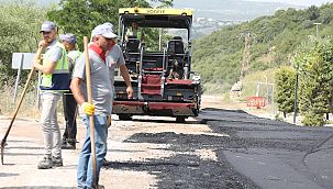 Bornova'da asfalt rekoru