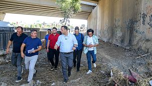 Bornova'da yeni yol çalışması