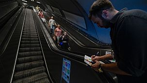 Büyükşehir'den Üçyol Metro İstasyonu'ndaki yürüyen merdivenlere detaylı kontrol ve inceleme