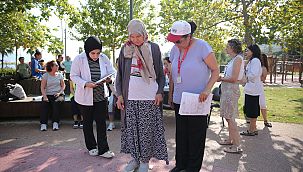 Konak'ın parklarında sağlık var