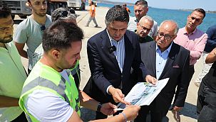 Aliağa Yolcu İskelesi için çalışmalara başlandı