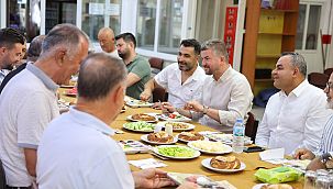 Başkan Duman esnaf ziyaretlerini sürdürüyor