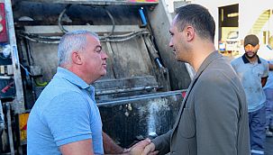 Başkan Eşki'den çalışanlarla birlikte erken mesai