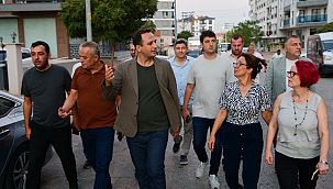 Başkan Eşki güneşi Erzene Mahallesi'nde karşıladı