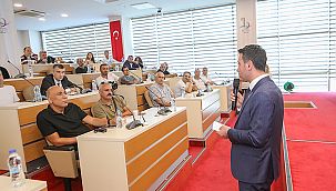 Başkan Önal, esnafla buluştu Sevgi Yolu projesi anlatıldı