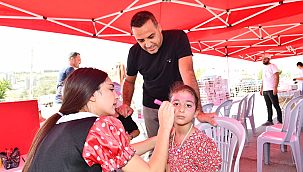 Çiğlili çocuklar eğlence parkında buluştu