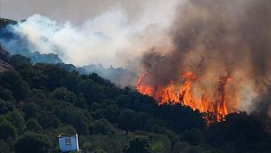 İzmir'in 4 yanı yanıyor!
