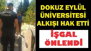 Üniversite kampüsünde işgale son