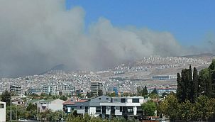 Yamanlar Dağı yangını yerleşim yerlerine yaklaştı