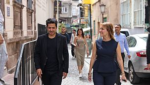 Başkan Mutlu'dan Mert Fırat ile Basmane turu