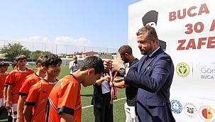 Bucalı gençler Zafer Kupası için mücadele etti